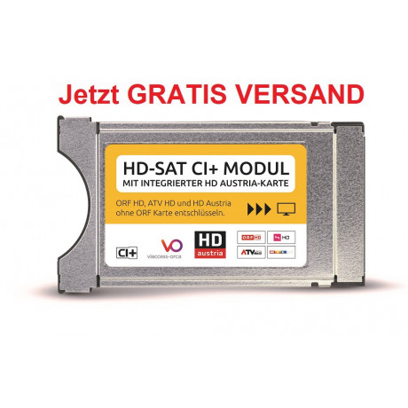 HD-SAT CI+ Modul  mit integrierter HD Austria Entschlüsselung auch für ORF